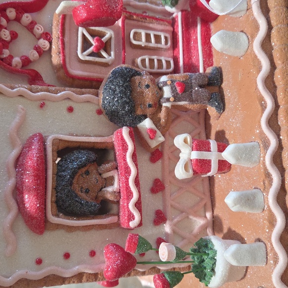 Gingerbread House Holiday Decoration - Picture 2 of 5